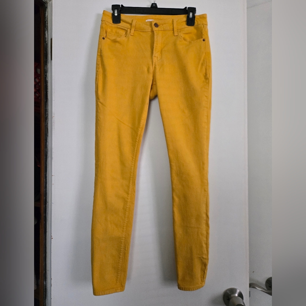 Old Navy Women's Yellow Skinny Jeans